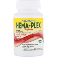 Nature’s Plus, Капсулы Hema-Plex