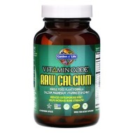 Garden of Life, Vitamin Code, кальций RAW, 60 вегетарианских капсул