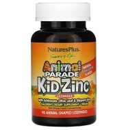 Nature’s Plus, Source of Life, Animal Parade, пастилки Kid Zinc