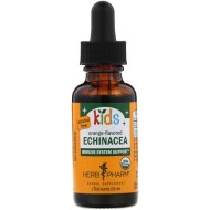 Herb Pharm, Эхинацея для детей со вкусом апельсина