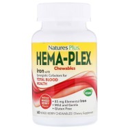Nature’s Plus, Hema-Plex, ягодное ассорти
