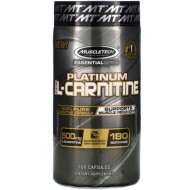 Muscletech, Essential Series, 100% L-карнитин