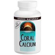 Source Naturals, Коралловый кальций, 600 мг, 120 капсул