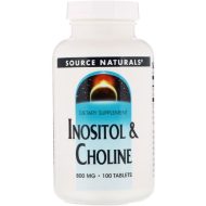 Source Naturals, Инозит и холин