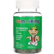 GummiKing, Эхинацея + витамин C + цинк для детей, 60 жевательных конфет